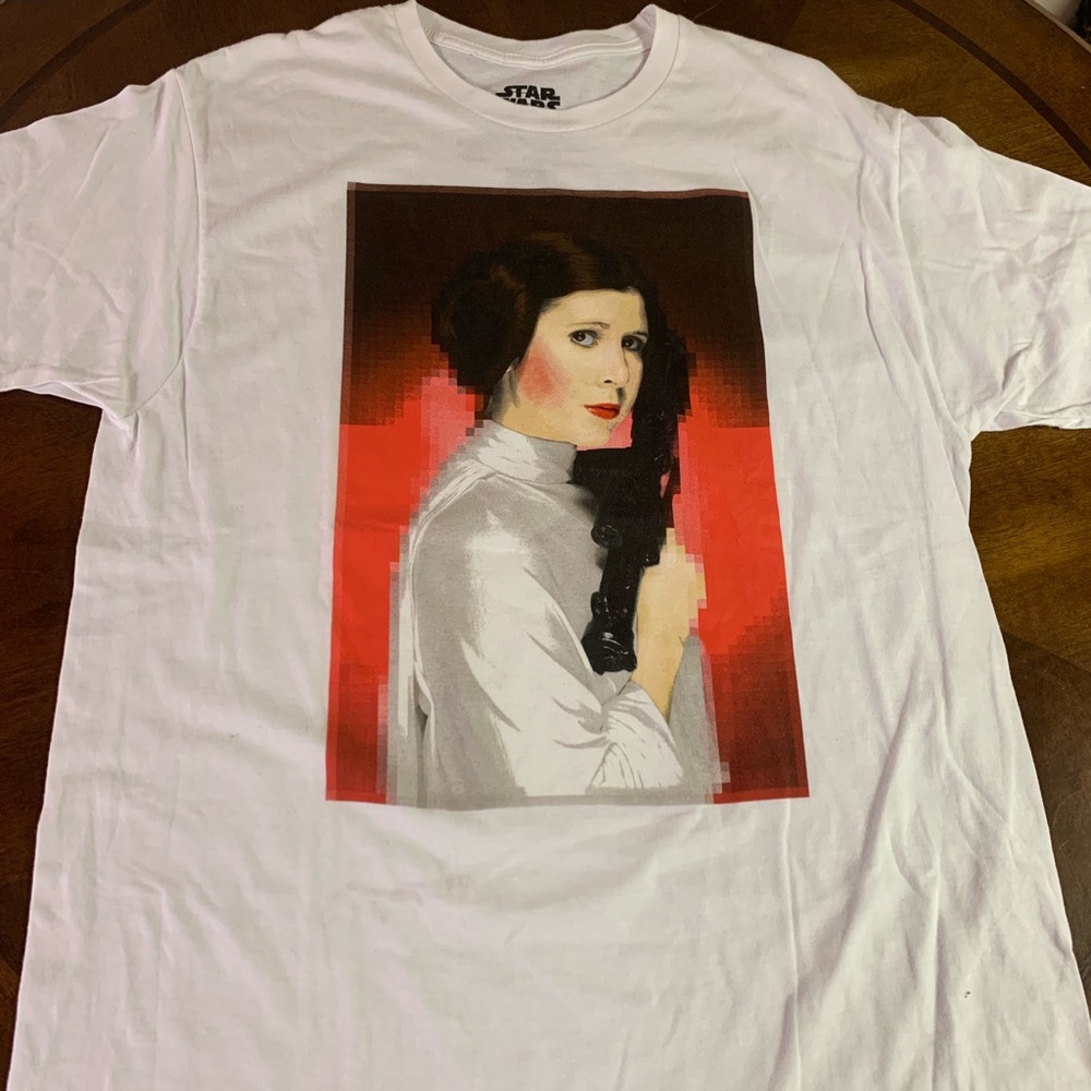 NEW Star Wars Princess Leia Tee Men’s Large
